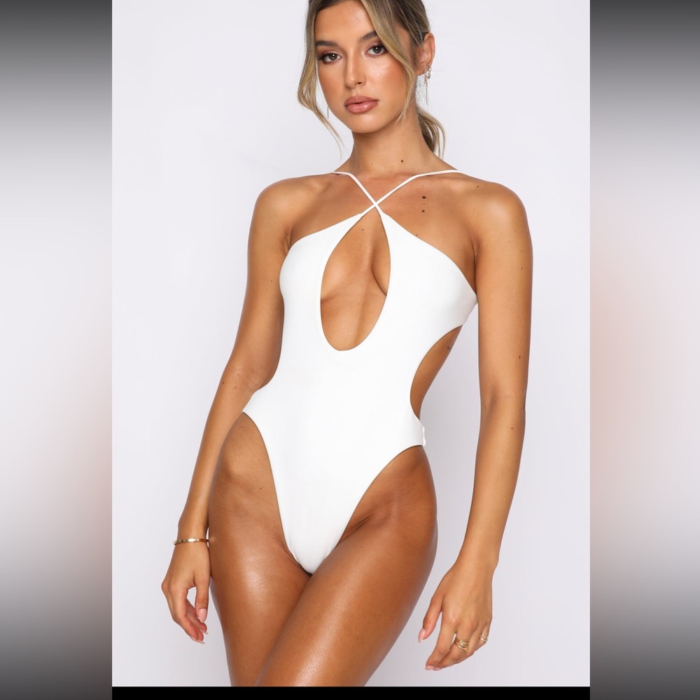 White fox Columbia one piece